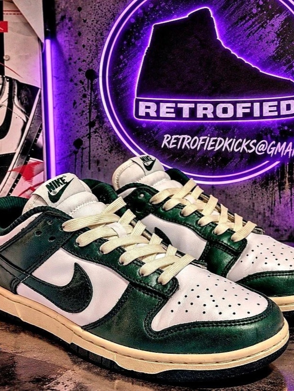 Nike Dunk Low - Vintage Green
